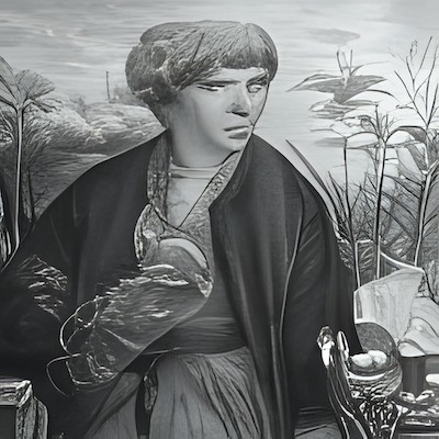 computer generated portrait
